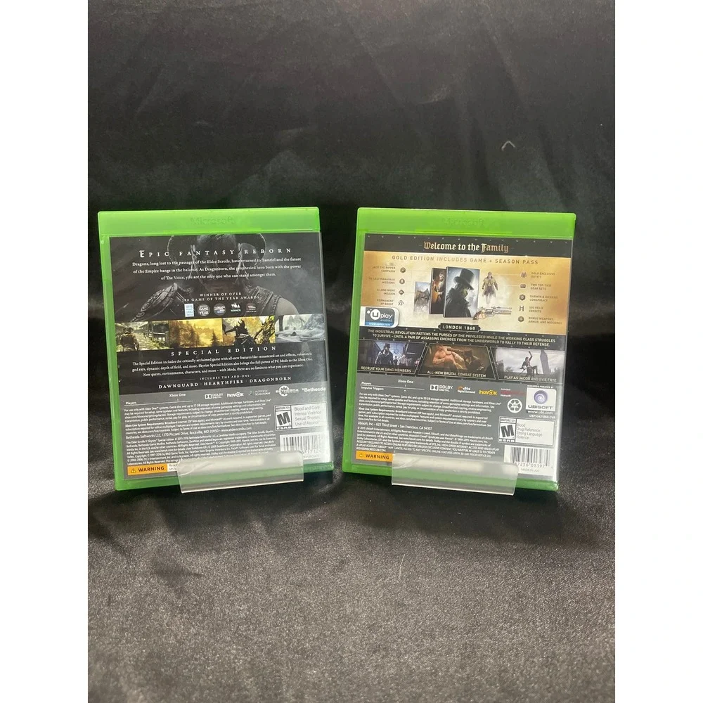 Xbox One Game Lot Fallout 4 Skyrim Tomb Raider Assassins Creed Syndicate Bundle